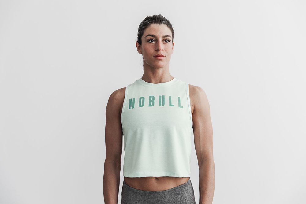 Débardeurs NOBULL Femme Turquoise - NOBULL Muscle,France (3249-ATQEB)